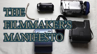 The Filmmaker's Manifesto | A Short Film by Monica Bryant ft. Holly Hargreaves and Gabrielle Bowen