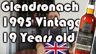 Glendronach 1995 Vintage Review - Whiskyvideo no. 13