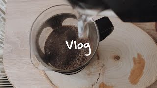 VLOG || Diy, elmalı kek, kanaviçe, journal