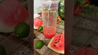 गर्मियों की स्पेशल watermelon juice recipe#beuty tea@Nimadkatadka#skincare#summerdrink#shorts❤️♥️😋