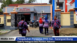 Pengukuhan Pengurus PPDI Kec. Karangsambung || Persatuan Perangkat Desa Indonesia || Kab. Kebumen