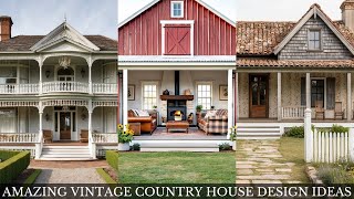 Transform Your Home Into a Cozy Country Cottage! 🏡✨ | Vintage Design Ideas