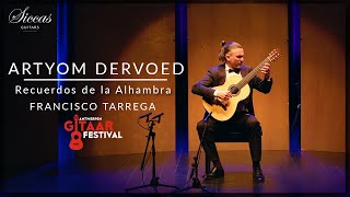 Artyom Dervoed plays Recuerdos de la Alhambra at 2022 Antwerpen Gitaar Festival x @SiccasGuitars