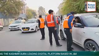 SSP Srinagar Leads Joint Drive Against Traffic Violators Across the City