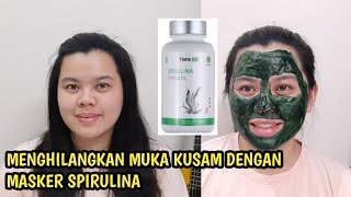 REVIEW MASKER SPIRULINA | MENGHILANGKAN MUKA KUSAM DENGAN MASKER SPIRULINA | Review eps.5