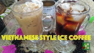 Making Delicious Vietnamese Style Ice Coffee | Pha cà phê kiểu Việt -  #151