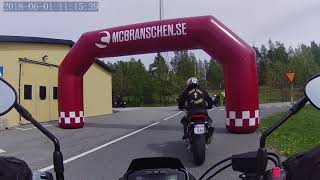 Motorcycle exhibition - MC mässan Stockholm 22nd of May 2022 - 5th test bike : Suzuki Katana 2019