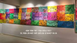 HỒNG LĨNH Artist | HÀNH TRÌNH THƠ | 50-70-80 Exhibition May 2021 | GREAT ART