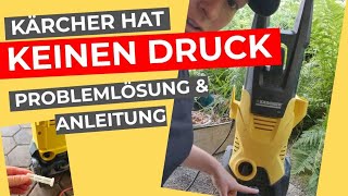 Kärcher - Kein Druck? Problemlösung & Anleitung zum einfachen Reinigen und Entlüften - Kärcher K3