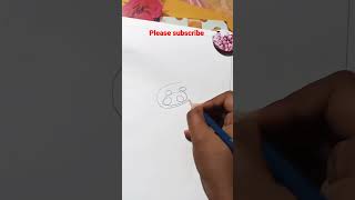 #pig Drawing #Please subscribe #Short video