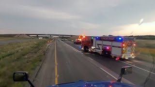 ACCIDENTE   EN  FREEWAY  20   EN  TEXAS