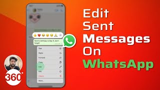 How to Edit Sent Messages On WhatsApp #message #delivered #read #whatsapp #