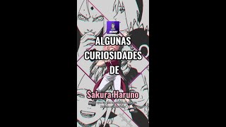 Curiosidades de #sakura Haruno! #narutoshippuden #naruto #anime #otaku