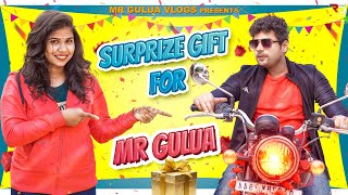 Surprise gift for Mr Gulua // royal Enfield// mr Gulua vlogs// mr Gulua comedy// meteor bike