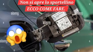 Audi sportello carburante non apre. ?! #viral #free #vw #automobile #follow #foryou #KFZ