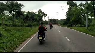 বাইক ভ্রমণ মৌলভীবাজার কুলাউড়া কালাপাহাড় with my Gixxer bike.