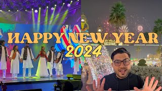 New Year Celebration 2024 | Happy New Year 2024 | Global Village Fireworks | 2024 | DK Official