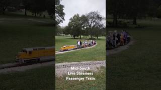 Passenger Train on the Mid-South Live Steamers - Maury County Park #columbiatn @CameraBryan #railfan