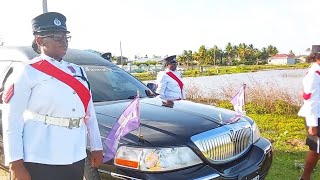 Guyana Police Force March Jenny Michelle Richards Nee Grant funeral