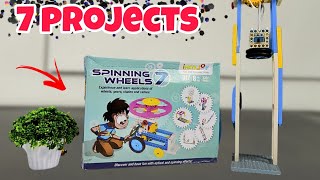 Spinning Wheels , Make 7 Amazing Projects - Iken joy STEM kit