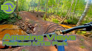 What's better? The views or the trails? | Redhead Mountain Bike Park