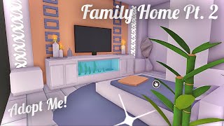 Funky Fab Downtown Living PART 2 - Adopt Me! - Family Home - Tour and Speed Build