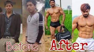 vipin yadav transformation video Vipin Yadav bodybuilding transformation fitness transformation