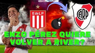 ¿ENZO PÉREZ PUEDE VOLVER A RIVER_ ¡Toda la información en #_ESPNF90!