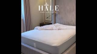 Wrap yourself in the silky smoothness of Hale’s Egyptian cotton sateen #handcraftedluxury