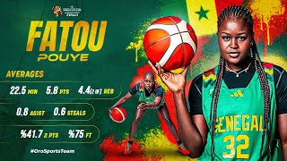 Fatou Pouye - FIBA Women's Basketball World Cup 2026 Pre-Qualifying (Rwanda)