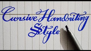 Cursive Handwriting #cursivewriting