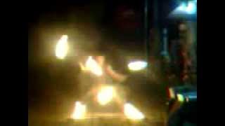 Fire Dancer in DAvao..