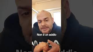 Non é un addio.