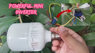 Powerful Mini Inverter বানানোর সহজ উপায়|How to Make Mini Inverter