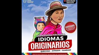 TALLER IDIOMAS ORIGINARIOS DÍA 1