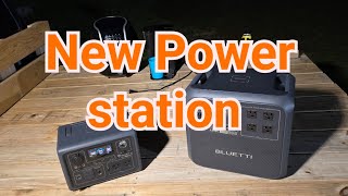 We have a New Power Station for our camping trips -Bluetti AC180.