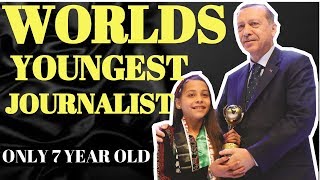 JANNA JIHAD .WORLDS YOUNGEST JOURNALIST IN THE WORLD.|ONLY 7 YEAR OLD.