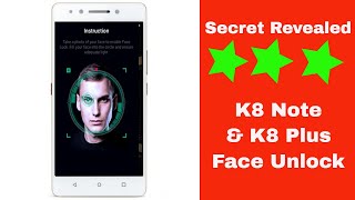 Lenovo K8 Note Face Unlock Hidden Feature - Do you know this