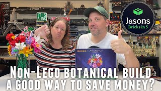 Lego knock off flower build from Amazon | My wife’s honest review