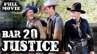 BAR 20 JUSTICE | William Boyd | Full Western Movie | English | Wild West | Free Movie