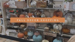 Come Shop With Me| Fall Decor 2018|HomeGoods|Hobby Lobby| Target