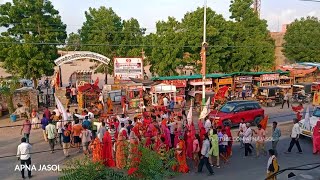 मां माजीसा मंदिर जसोल में लाखो की संख्या में आए भगतगण अपना जसोल