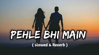 Pehle Bhi Main(slowed reverb)||New song||-3pm lyrics lofi