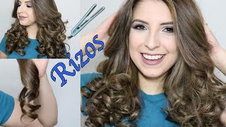 Como Hacer Rizos Con La Plancha 👩🏻 | Fácil + Consejos ✏️| Scarleth's Beauty Box 🌸