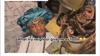 What my neighbor give me as food 😂😂😢😢#funny  #video