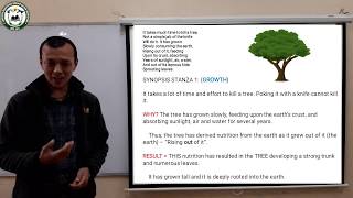 English (Class 12) (On Killing A Tree) by Mr.Raja Lama