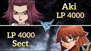 Akiza vs Sect (Manga duel) | EDOPRO