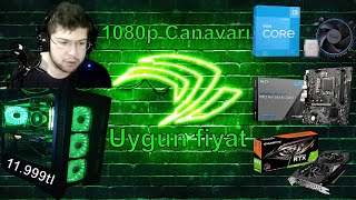 11.999 TL ye RTX 3050 Pc toplama