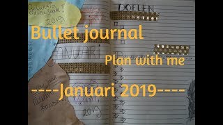 BULLET JOURNAL JANUARI 2019 (Nederlands)