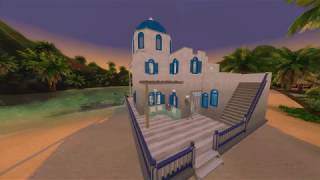 TS4 Speed Build #28 Dom w stylu Greckim